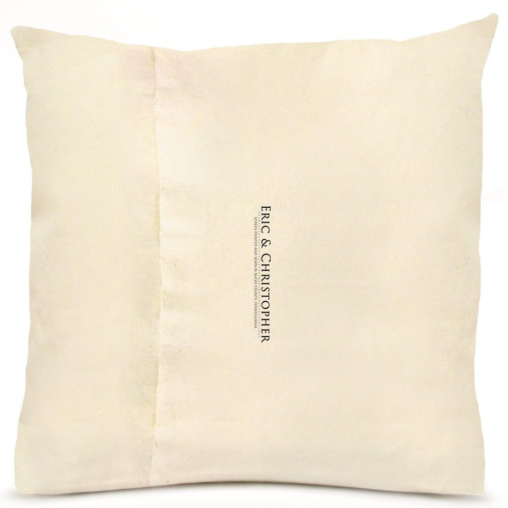 Eric &amp; Christopher French Bulldog 20&quot; x 20&quot; Throw Pillow in Natural, , large