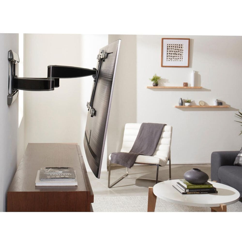 Sanus Full-Motion Wall Mount for 42&quot; - 90&quot; TVs in Black, , large