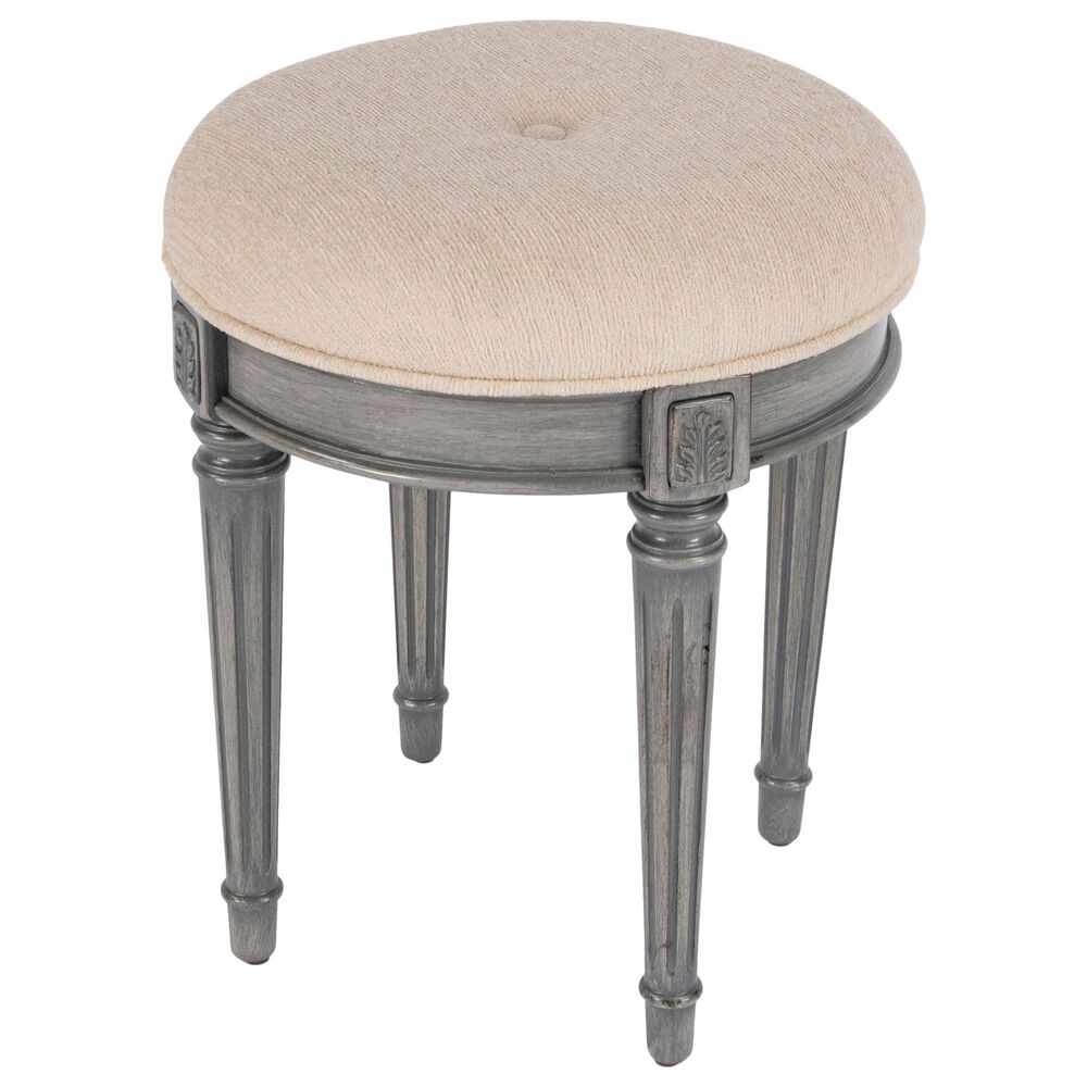 Butler Bernadette Vanity Stool in Grey, , large