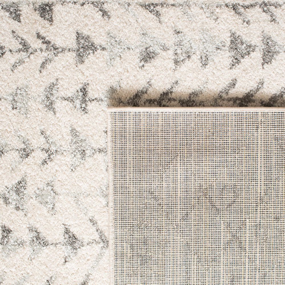 Safavieh Tulum  2&#39; x 11&#39; Ivory and Grey Runner, , large