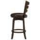 Coaster Murphy Swivel Counter Stool in Dark Cherry, , large