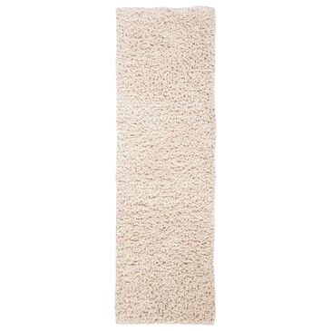 Safavieh Sheep Shag SSG212A 2"3" x 8" Ivory Runner, , large