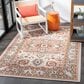 Safavieh Cabana CBN680B 6" x 9" Beige and Orange Indoor/Outdoor Area Performance Rug, , large