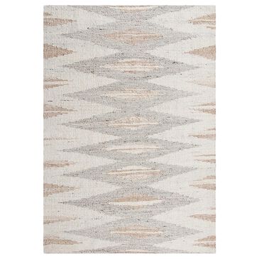 RIZZY Nova 5" x 7"6" Beige and Ivory Area Rug, , large