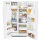 GE Appliances 25.3 Cu. Ft. Side by Side Refrigerator with External Dispenser in White, , large