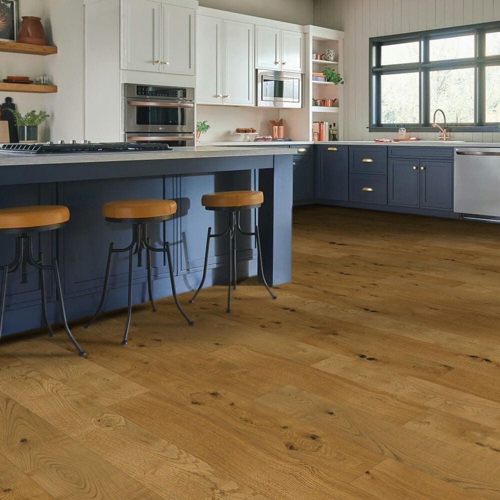 Hartco TimberBrushed Gold Deep Etched Natural Oak Engineered Hardwood, , large