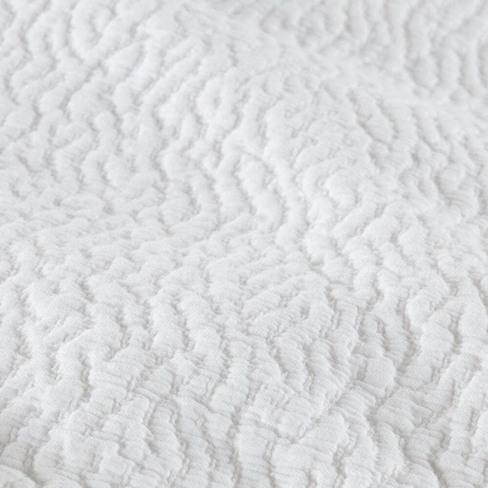 Peacock Alley Mia Matelasse King Coverlet in White, , large