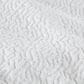 Peacock Alley Mia Matelasse King Coverlet in White, , large