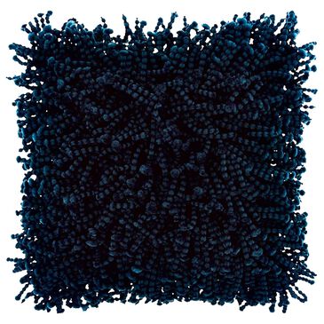 Nourison Shag 20" x 20" Throw Pillow in Navy, , large
