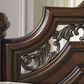 Ashley Lavinton Queen Poster Bed in Rich Cherry Brown, , large