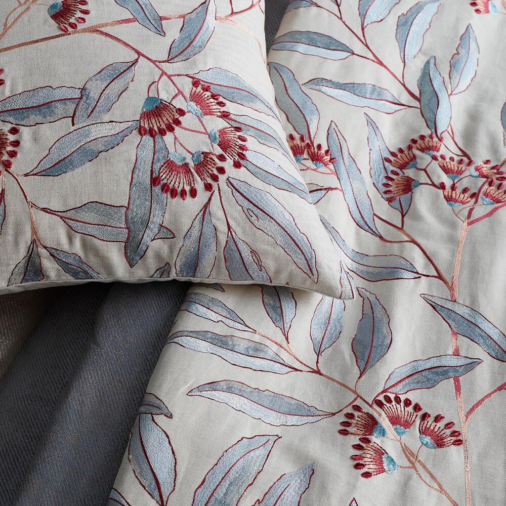 Ann Gish Linenberry 24" x 24" Square Throw Pillow in Blue, , large