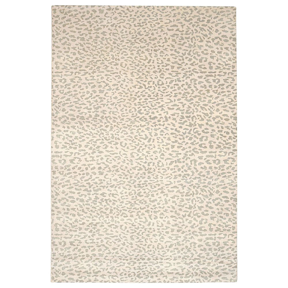 Radici USA Leopardo 9" x 12" Ivory and Grey Area Rug, , large