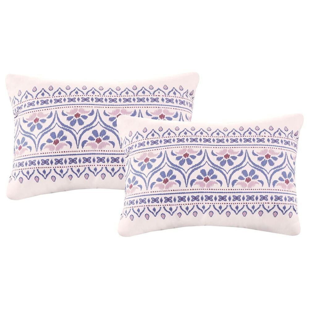 Hampton Park Calico 8-Piece Queen Comforter Set in Purple, , large