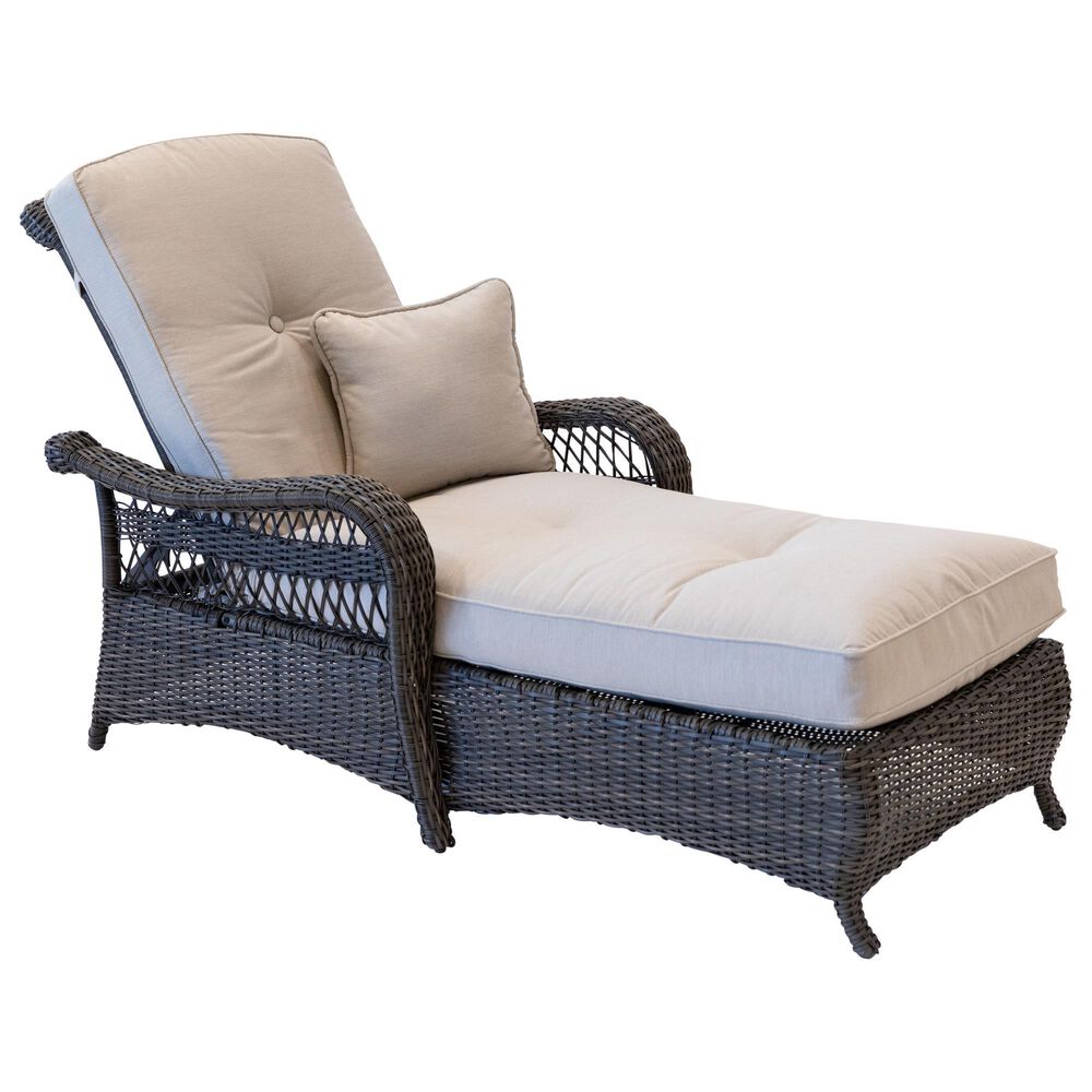 Clear Creek Collection Steel Woven Chaise, , large