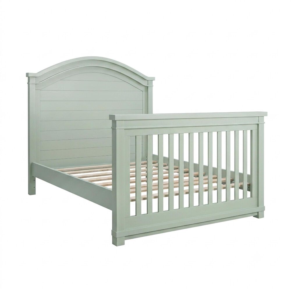 Baby Appleseed Rowan Arch Top 4-In-1 Convertible Crib in Sage, , large