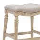 Linon Home Decor Hayes Counter Stool in Cream, , large