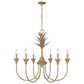 Golden Lighting Lillianne 6-Piece Light Chandelier in Heirloom Gold, , large