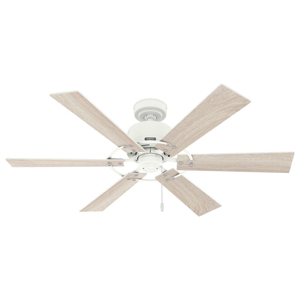 Hunter Gilrock 52" Ceiling Fan in Matte White, , large