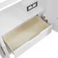 37B Fenwick 30" Single Bathroom Vanity in Bright White with Glossy White Composite Stone Top and Backsplash, , large