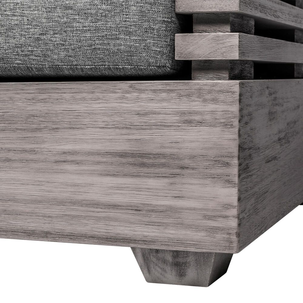 Armen Living Vivid Patio Sofa in Light Gray, , large