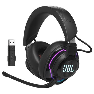 JBL Quantum 910 Wireless Noise Canceling Over-Ear Gaming Headset in Black, , large