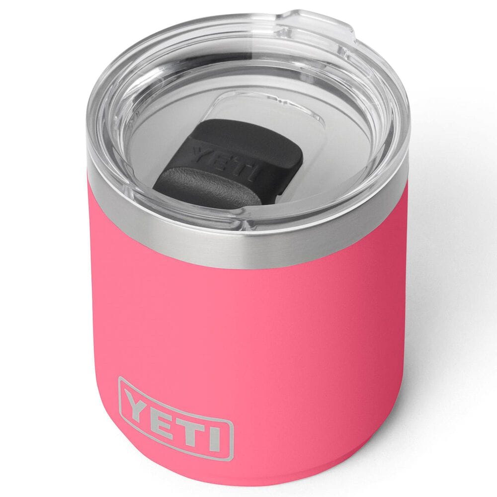 YETI Rambler 10 Oz Stackable Lowball 2.0 with MagSlider Lid in Tropical Pink, , large