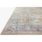 Rifle Paper Co. x Loloi Palais 5" x 7"6" Light Blue Area Rug, , large