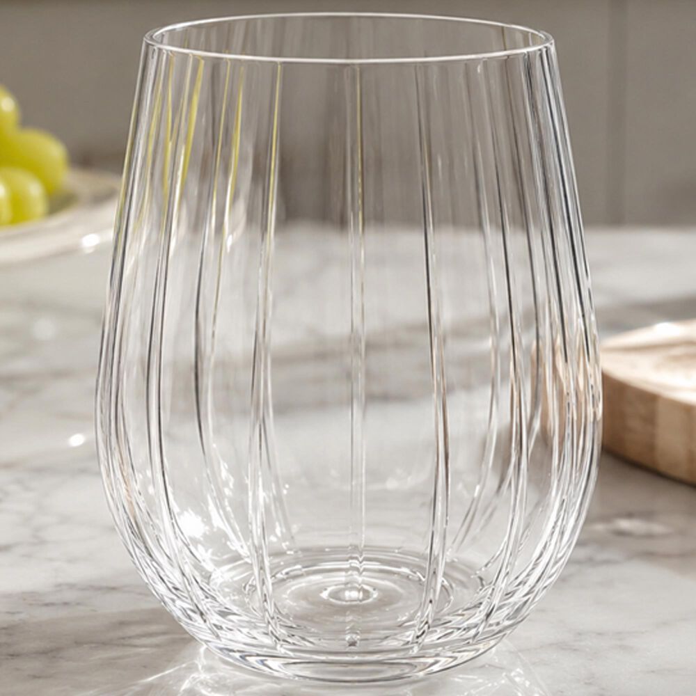 LeadingWare Linea 20 Oz Stemless Wine Glass in Clear, , large