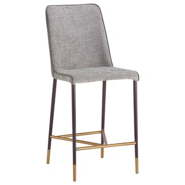 37B Ikon Klaus Counter Stool in Gold and Gunmetal, , large