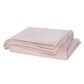 Pem America Cannon Solid Plush Full/Queen Blanket in Blush, , large