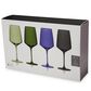 True Brands Reserve Nouveau Crystal Wine Glasses in Seaside (Set of 4), , large