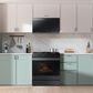 Samsung Bespoke Bespoke 6.0 Cu. Ft. Smart Slide-In Gas Range with Non-stick Griddle and 18K BTU Brass Burner in Matte Black Steel, , large