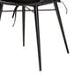 Baxton Studio Ballerina Arm Chair in Black (Set of 2), , large
