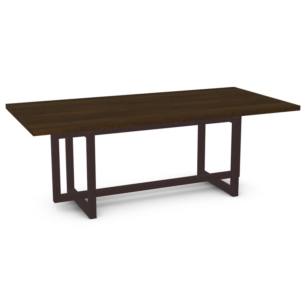 Amisco Erza Dining Table in Oxidado and Pine Cone - Table Only, , large
