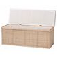 Baxton Studio Barid Rectangle Storage Bench in Natural, , large