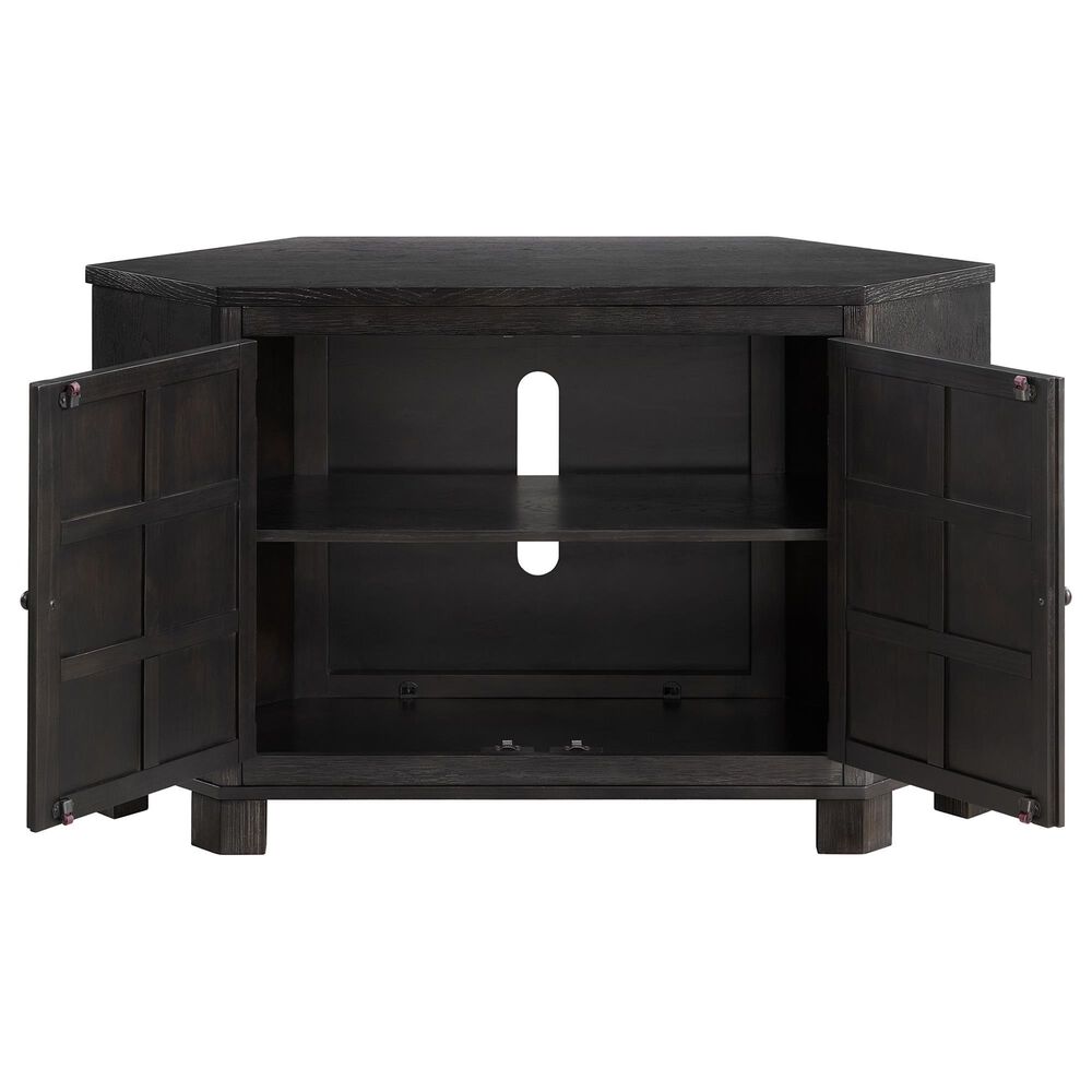 Forma &amp; Co 50" TV Stand with Cabinet Storage in Smoked Oak, , large