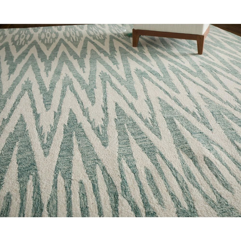 Feizy Wallace Teal 12&#39; x 15&#39; Area Rug, , large
