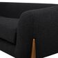 Jennifer Taylor Home Alpine Stationary Sofa in Ebony Black, , large