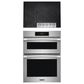 Frigidaire Professional Professional 2-Piece Kitchen Package with 30" Microwave Combination Wall Oven and 30" Electric Cooktop in Stainless Steel, , large