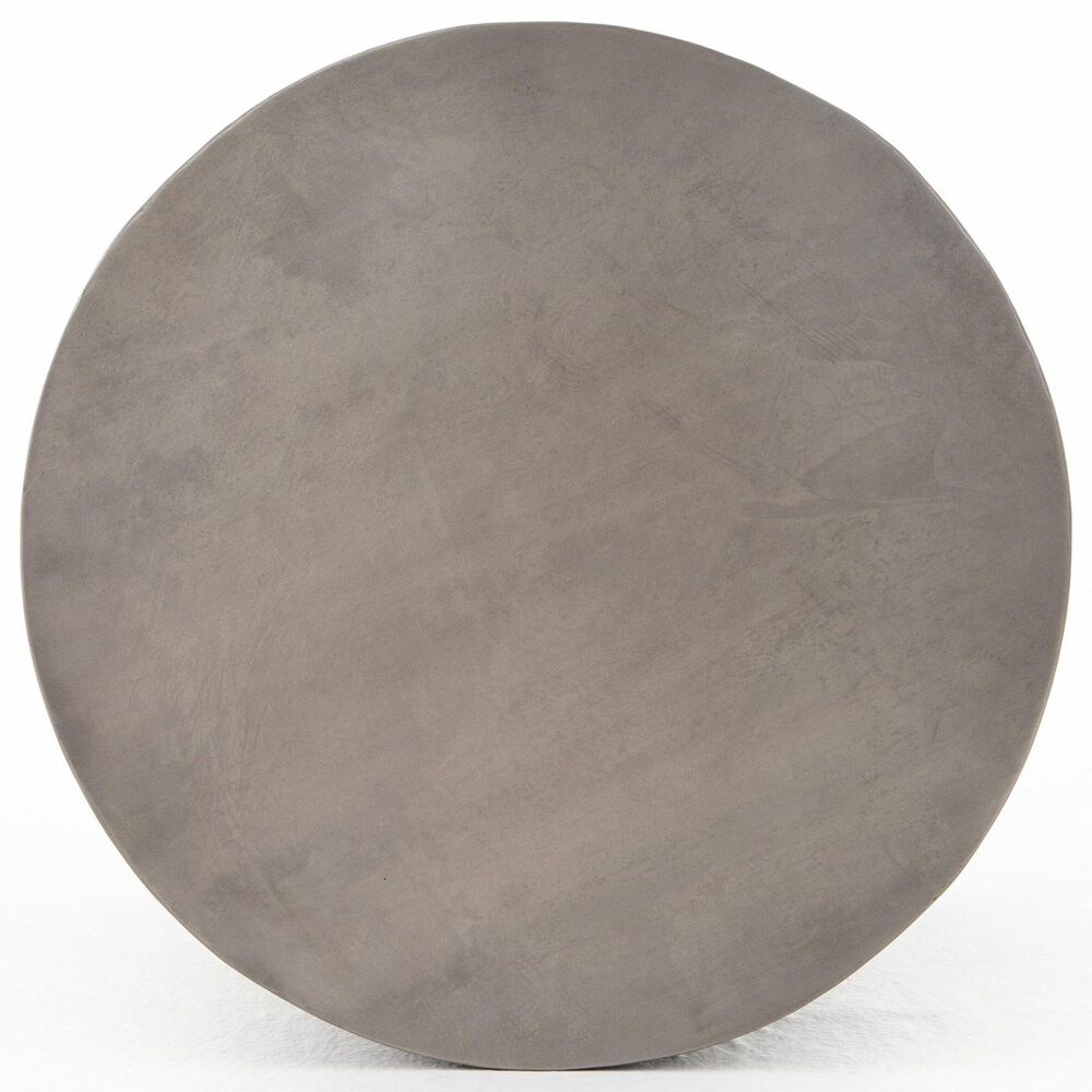 Four Hands Cameron End Table in Ombre Antique Pewter, , large