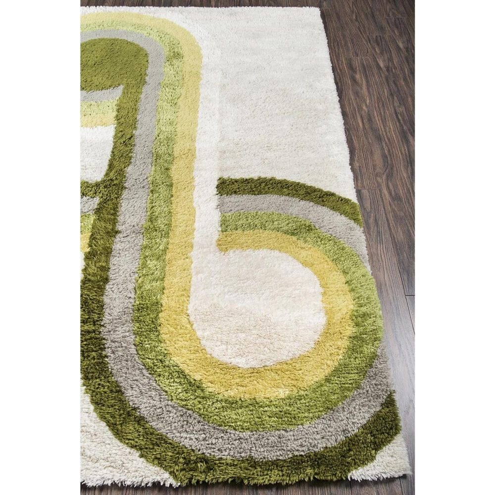 Novogratz Retro RET-03 5&#39; x 7&#39;6&quot; Green Area Rug, , large
