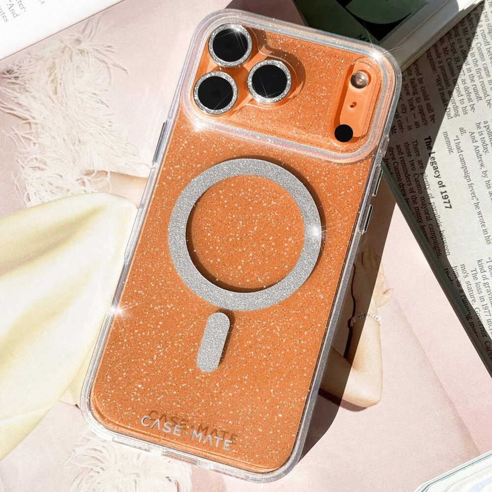 Case-Mate Twinkle MagSafe Case for iPhone 17 Pro Max in Twilight Silver, , large