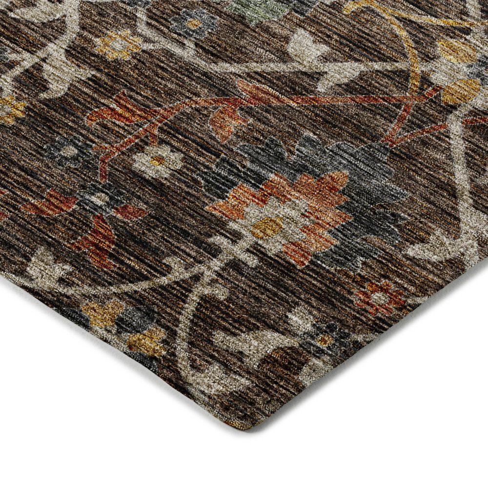 Dalyn Rug Company Silk Road Chocolate, Beige, Copper, Gold, Sage, Navy and Paprika 10&#39; x 14&#39; Area Rug, , large
