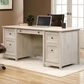 Sauder Edge Water Double-Pedestal Executive Desk in Chalked Chestnut, , large