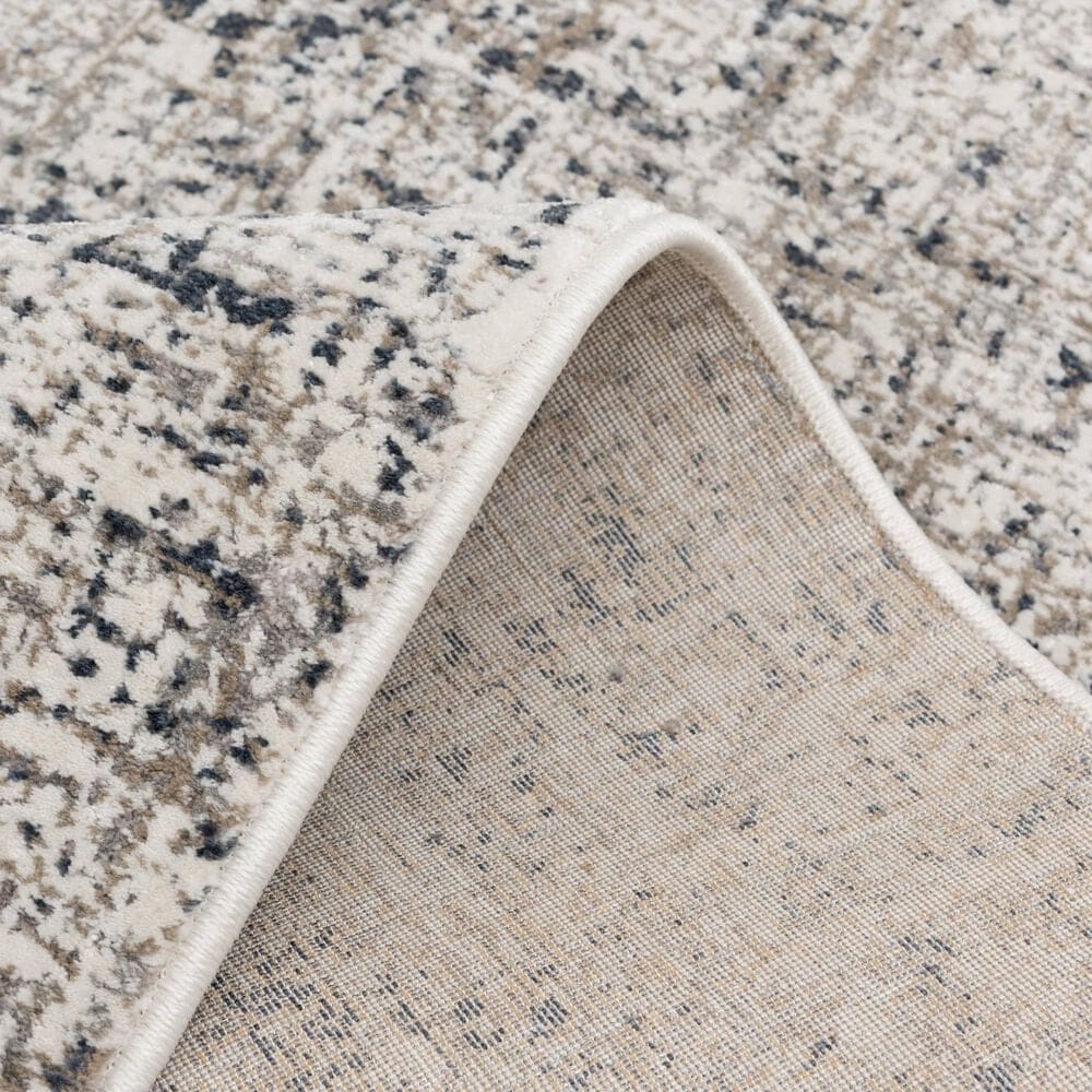 Central Oriental Clearwater Olinda 5&#39;3&quot; x 7&quot;7&quot; Grey and White Area Rug, , large