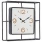 Novogratz 12" x 12" Wall Clock in Black, , large
