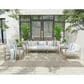 Nourison Courtyard Ivory and Silver 2"2" x 10" Indoor/Outdoor Runner, , large