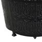 GatherCraft Geneva 48" Round Firepit Table In Black, , large