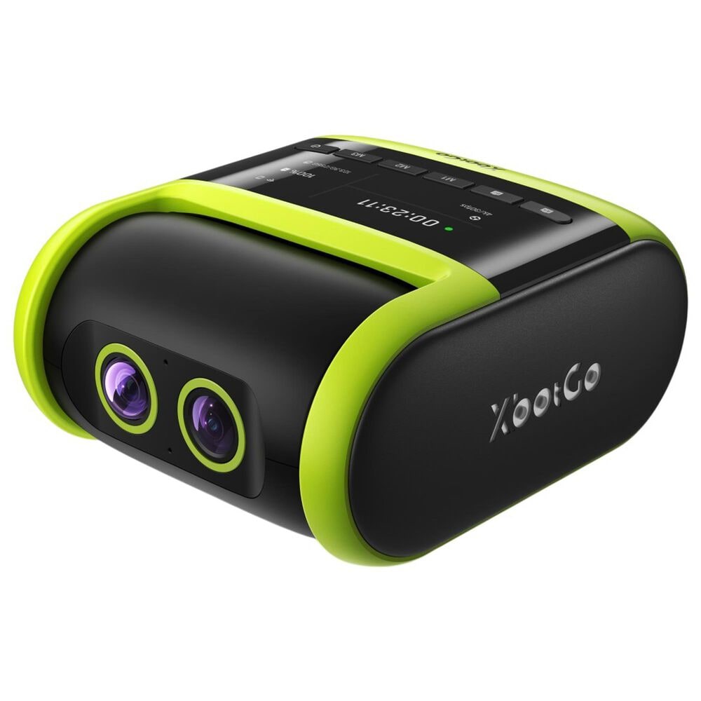 XbotGo Falcon 4K AI Action Camera in Black and Edge Green, , large