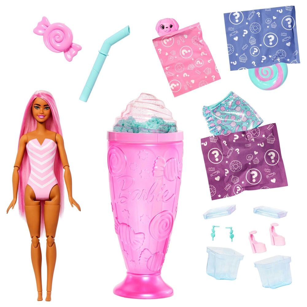 Barbie Pop Reveal Sweet Treat Series Doll and Accessory Set - Sweet Swirl in Pink, , large